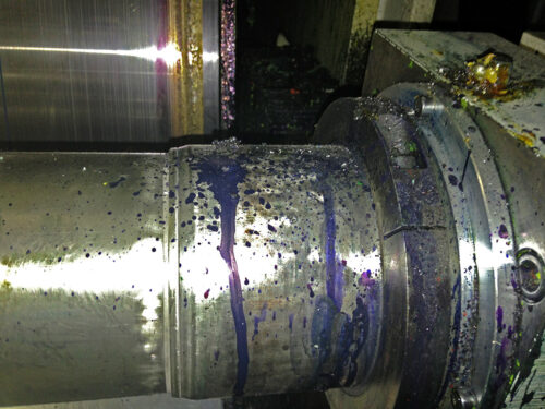 CFK-Adapter vor der Wartung